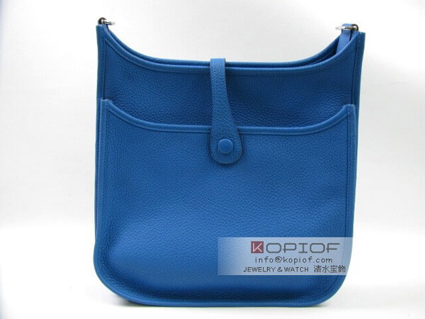 エルメス エヴリン スーパーコピーPM トリヨンクレマンス ミコノス(シルバー金具) her129